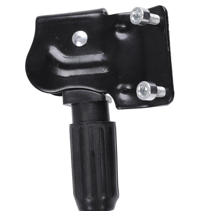 Spring Nonslip Foot Bicycle Kickstand Black for Bike