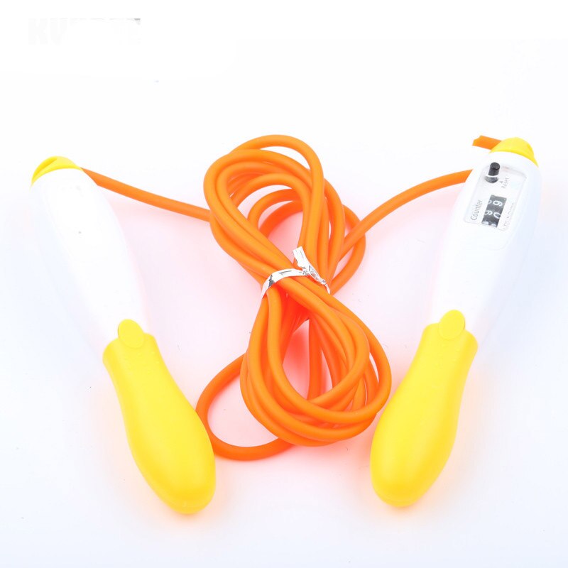 Count Test Gebruik Rope Skipping Kinderen Fitness Skipping Training Studenten Jump Rope: Oranje