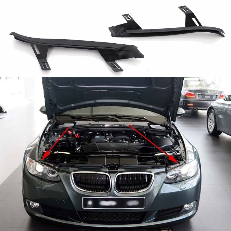 Auto Koplamp Lens Shell Cover Koplamp Lens Pakking Rubber Afdichting Voor 3Serie E92 E93 63117174518 63117174517 G99F