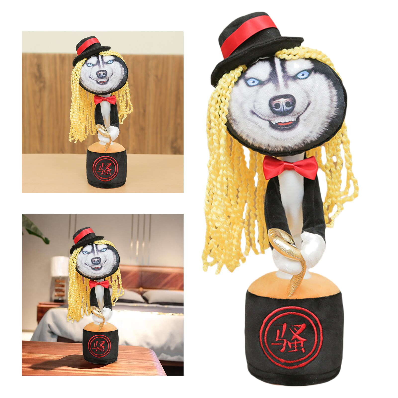 Kawaii Knuffel Dance & Sing Schudden Twist Gevulde Hond Dansen Pop Met 100 Nummers Kids Interactieve Speelgoed: Style C