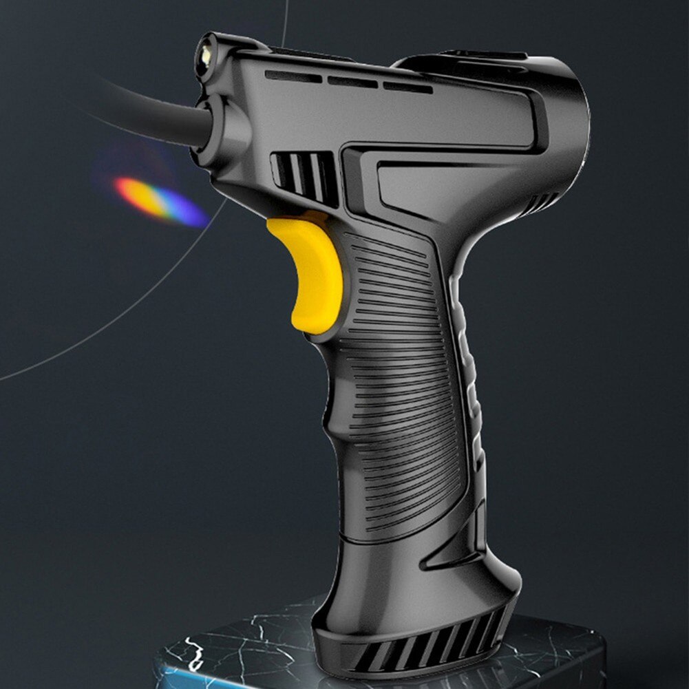 Handheld Air Pump Pumper Motorcycles Nozzle Plastic Portable Automatic
