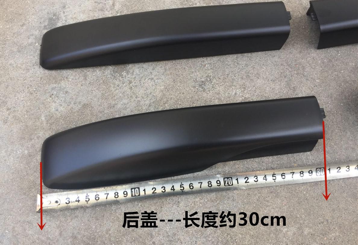 Abs Chrome Voor Mitsubishi Asx Bagagerek Cover Cover Rack Cover Auto Styling Accessoires: Rear 2pcs A
