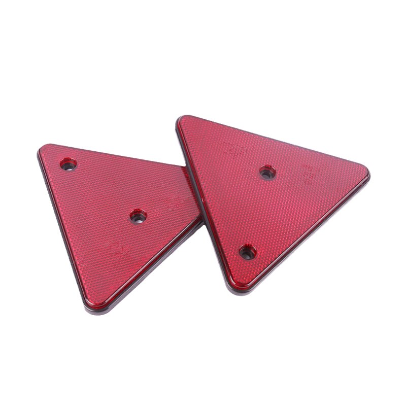 !	triangle REFLECTOR. trailer light ACCESSORIES PARTS RED TRAILER REFLECTOR trailer parts