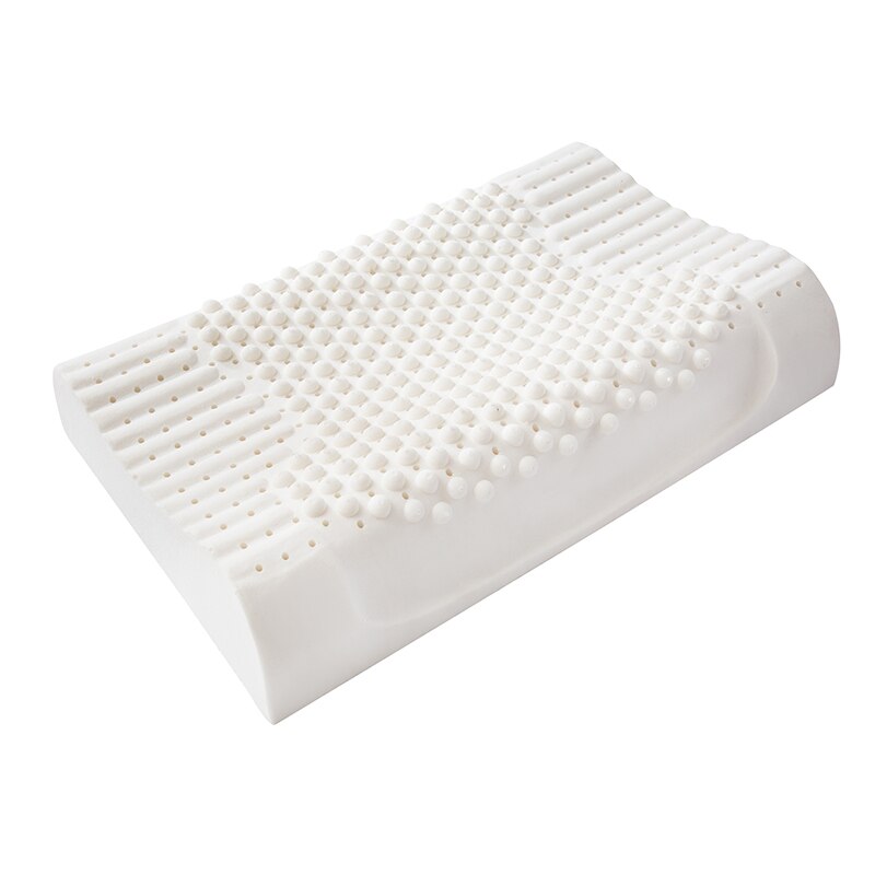 Puur Natuurlijke Latex Kussen Corrigerende Slapen Slaapkamer Kussen Hoofd Hals Ondersteuning Zorg Wervels Gezondheid: Massage / M(30x50x8cm)