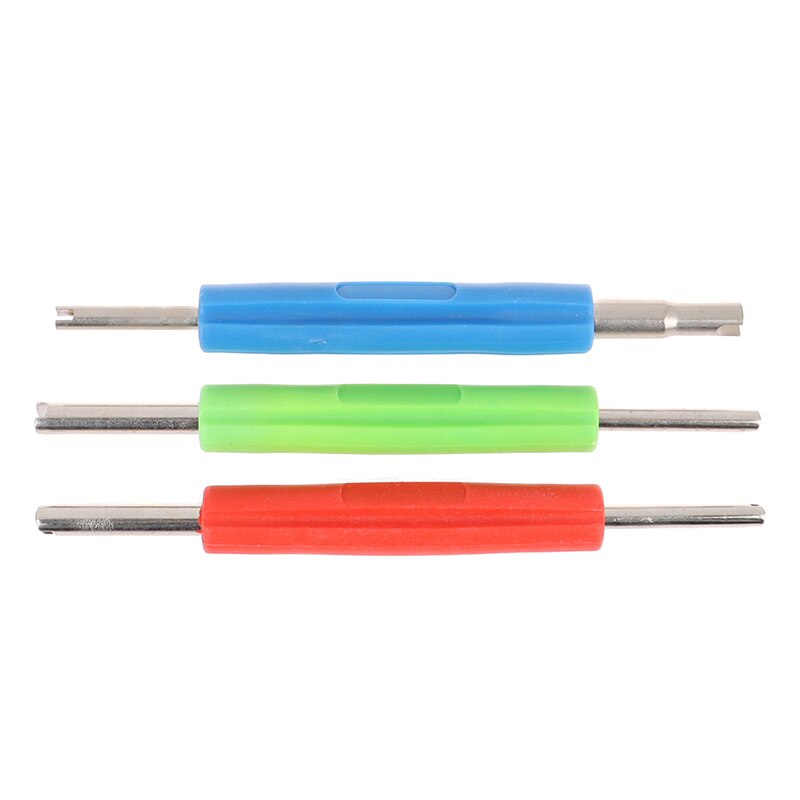 1 st. handsleutel 2- weg band ventiel kern verwijderaar sleutel gereedschap airco en auto motor fietsen