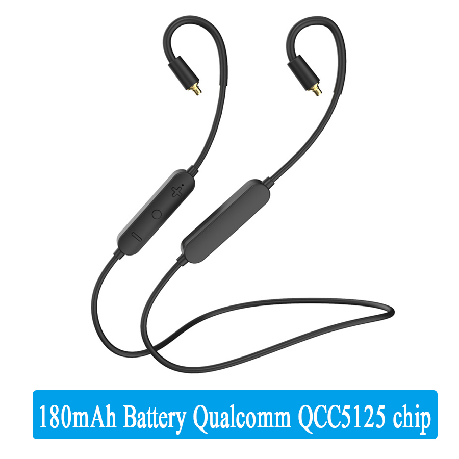NEUE Qualcomm QCC5125 Chip Für MMCX 0,78 2PIN QDC ZSN IE80 A2DC Bluetooth 5,0 Kopfhörer Upgrade Kabel AptX-HD aptX Adaptive AAC