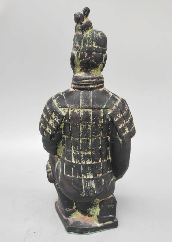 Chinese archaize Terra Cotta Krijgers soldier Brons ambachten standbeeld