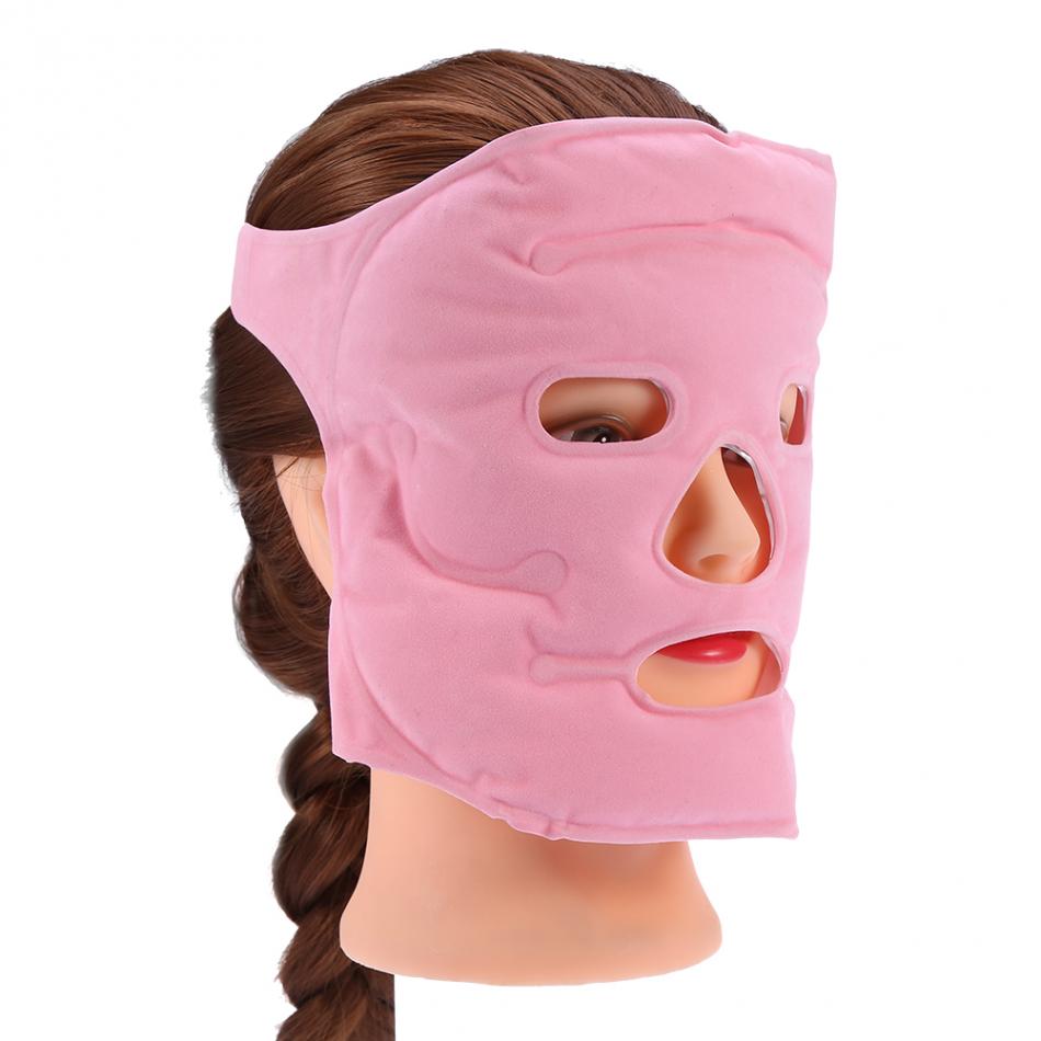 Masque visage-lifting Massage Tourmaline chaleur thérapie froide Gel magnétite visage minceur aimant peau réparation Gel masque outils de beauté