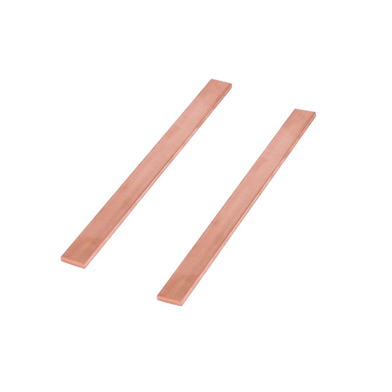 1Pc 99.9% Pure Red Copper Platte Metalen Plaat Dikte 1/1.5/2/3/4/5Mm T2 Koperen Strip Koperen Plaat Diy Materiaal