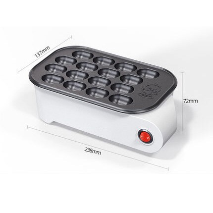 DMWD ośmiornica piłka producent elektryczna maszyna Taiyaki kiełbasa hot-dog jajka omlet grill japońnarty ryba kształt piec robić pieczenia blacha robić pieczenia ue: Sausage plate