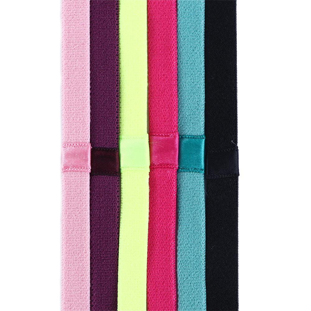 Vrouwen Mannen Elastische Hoofdbanden Sport Hoofdband Haarband Hardloopsport Haarband Anti-Slip Elastische Banden Zweetband Yoga Haarband