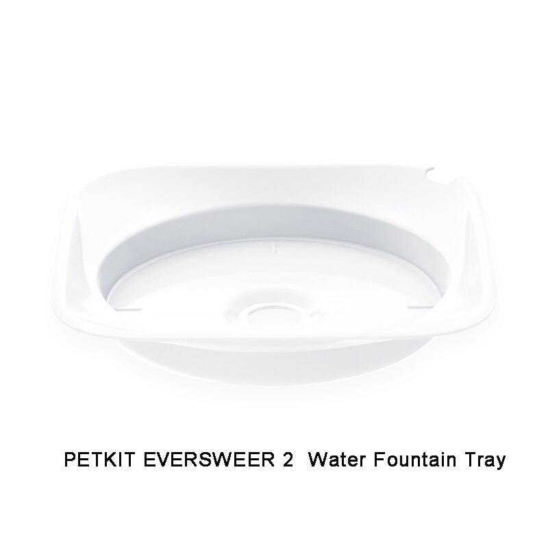 Petkit filterenheder til eversweet 2 og eversweet 3 vand springvand, udskiftningsfiltre  (5 stk.), rengøringssæt til kæledyr: Bakke