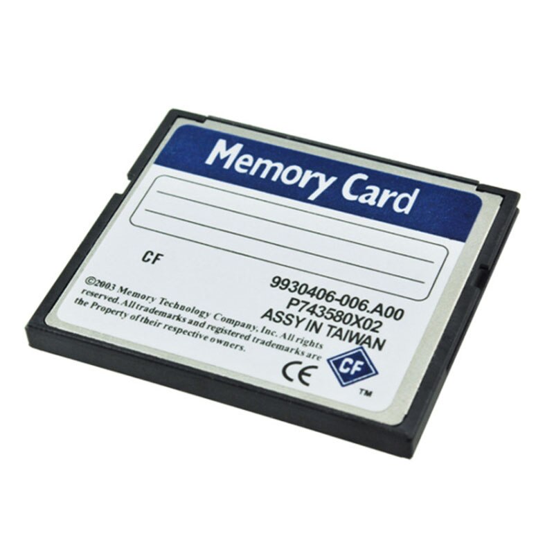 Originele hoge snelheid compact flash kaart 128mb 256mb 512mb 1gb 2bg cf-kaart voor slr dslr-camera industriële apparatuur ipc