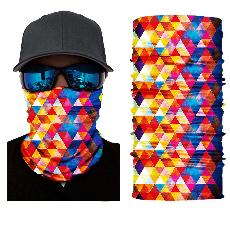 Atmungs Hals Schal Motorrad Radfahren Bandanas Multifunktions Nahtlose Magie Nacken Rohr Förderung: Minze