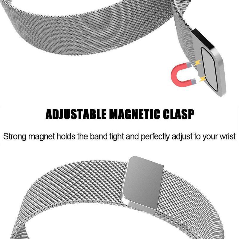 9 Colors For Fitbit charge 3 Fitness Band Magnetic Milanese Stainless Steel bracelet Replacement bands For charge3 strap