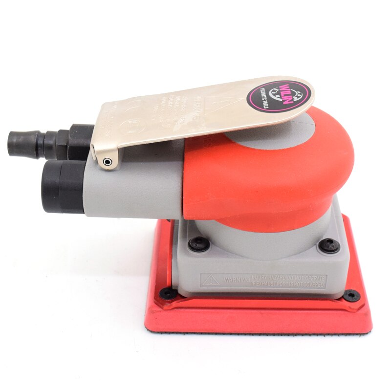 Pneumatic sander pneumatic tools square rail pneumatic polishing machine square pad 75 * 100mm 3" 4" surface grinder