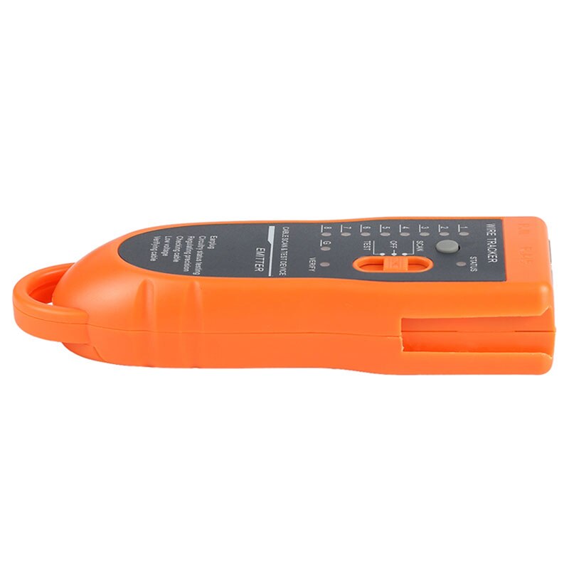 Utp stp kat 5 kat 6 rj45 lan netværkskabel tester linjefinder  rj11 telefonledningssporer sporing diagnose-tonesæt xq -350