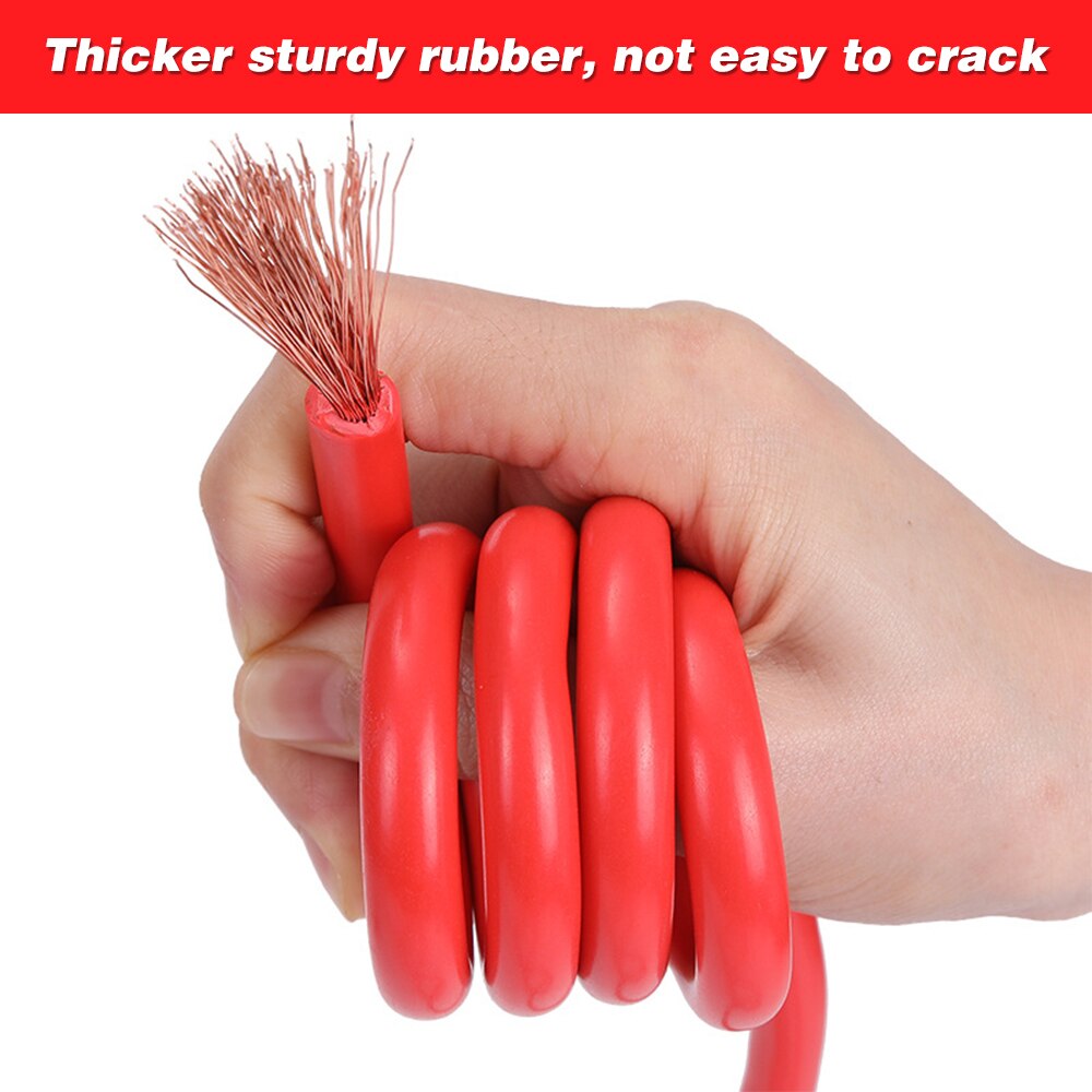 8.2inch Emergency Power Start Cable Booster Jumper Cable Heavy Duty Car Battery Jumper Booster Line Copper Wire