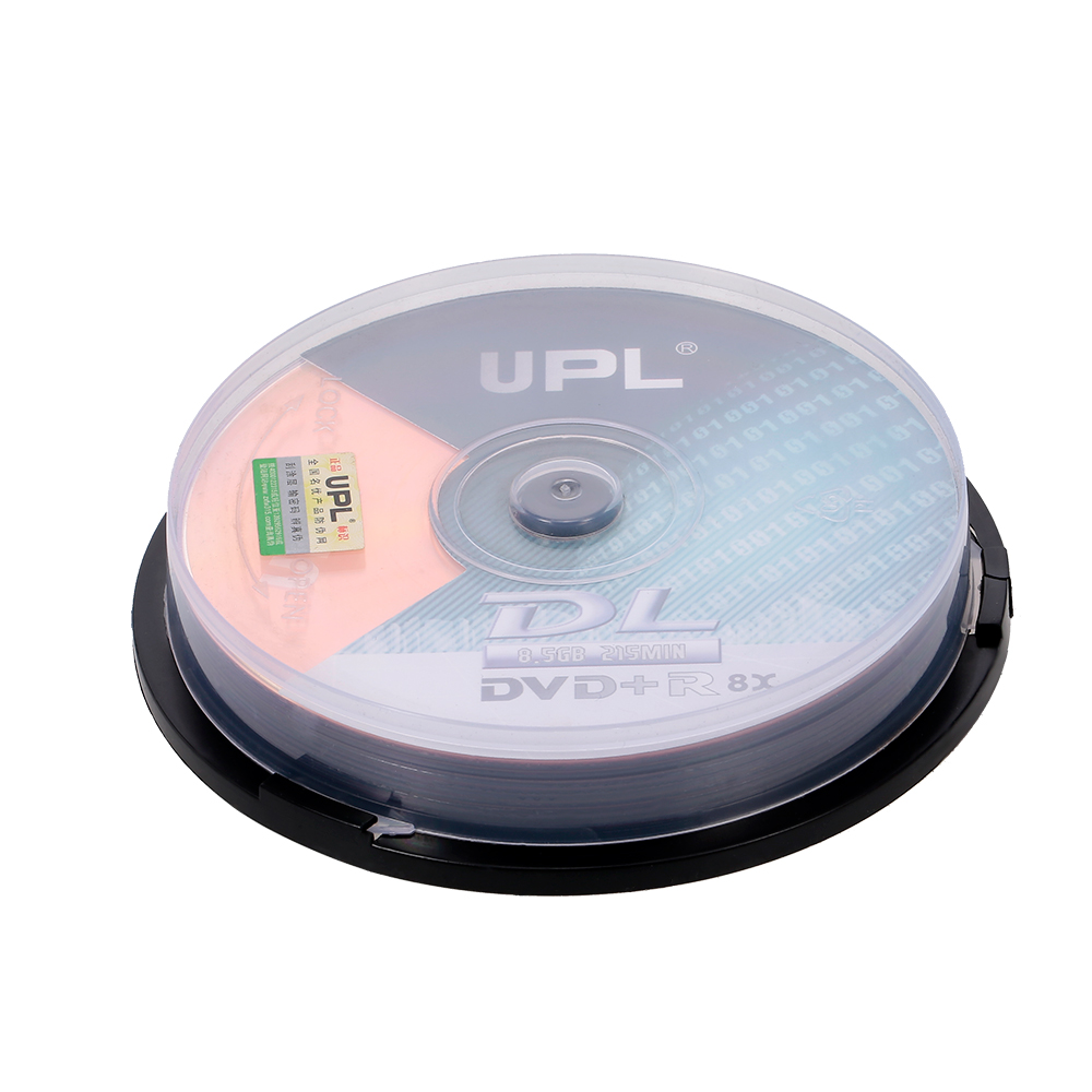 10PCS DVD+R DL 8.5GB 215MIN 8X Disc DVD Disk For Data & Video Supports up to 8X DVD + R DL recording speeds 10pcs/lot