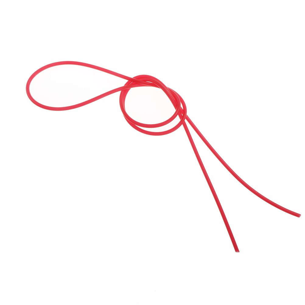 Non-toxic Food Grade Silicone Tube High And Low Temperature Resistance Tasteless Transparent Hose Pipe 1M 2mmx4mm: Red