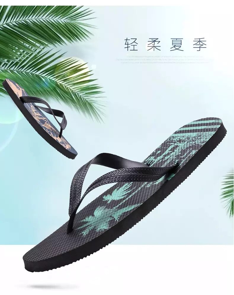 Zapatillas coreanas de talla grande para hombre, chanclas antideslizantes, sandalias de suela gruesa transpirables, sandalias de Punta ert5