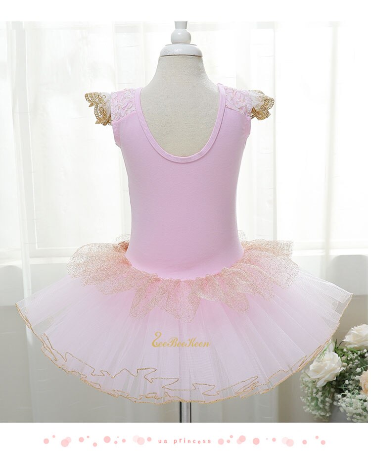Różowy śliczne łabędź jezioro balet kostium taneczny dla dziewczyny stroje robić tańca koronki tutu trykot opinający ciało balet sukienka dziewczyny dzieci baleriny ubrania dla dzieci