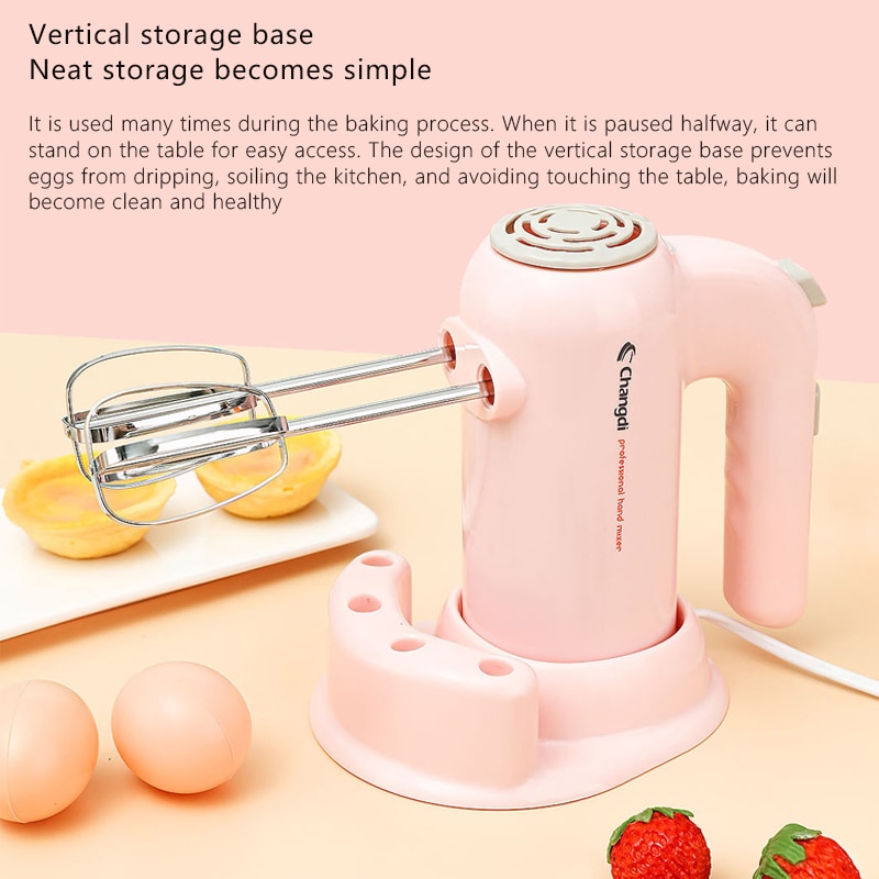 Xiaomi Mijia Changdi N330 Hand Blender Electric Kitchen Portable Egg Mixer5 Speeds Multi Function of Quick