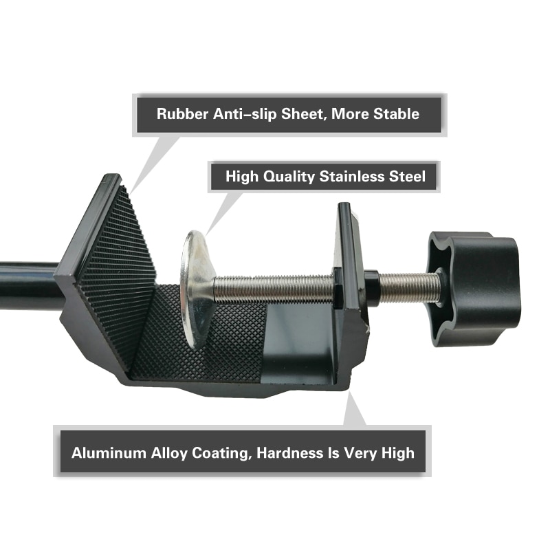 Dog Grooming Shelf Pets Bathing Beauty Hair Dryers Mounting Bracket Clip,Large Size 360 Degree Adjusted Metal Hose Stand