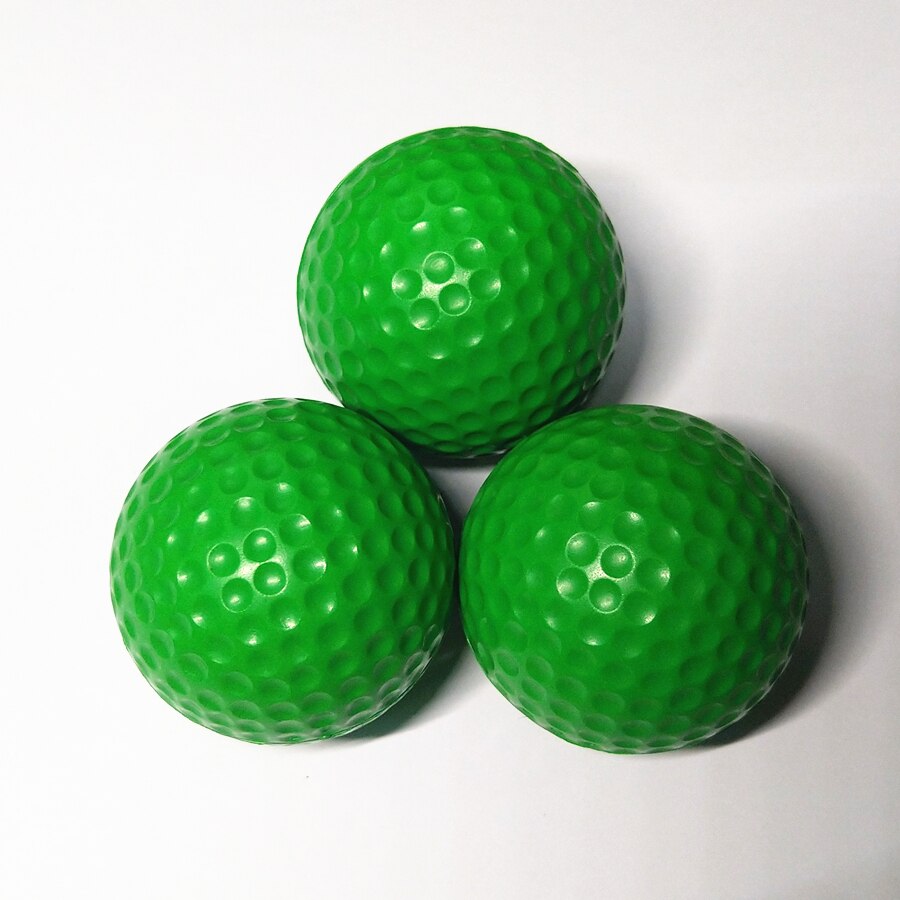 20 pcs/lot balles de Golf en mousse légère PU 6 couleurs balles de pratique de Golf pour la formation de Sport en plein air en intérieur balles de Golf en éponge élastique