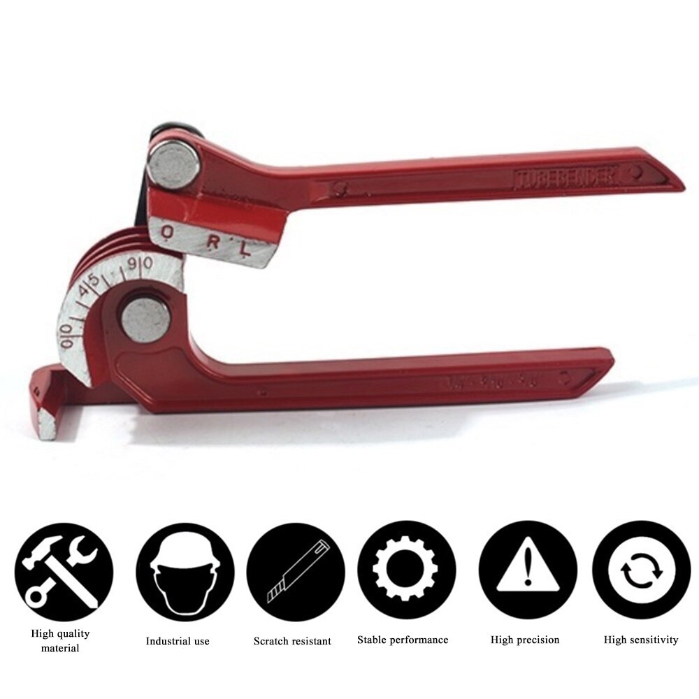 Cintreuse manuelle de tubes fins de 6mm/8mm/10mm, à trois fentes, économie de travail, Durable, résistant à l'usure