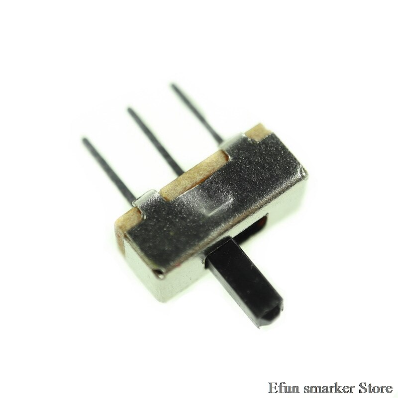 20Pcs Interruptor on-off mini Slide Switch SS12D00 SS12D00G4 3pin 1P2T 2 Position toggle switch Handle length:4MM