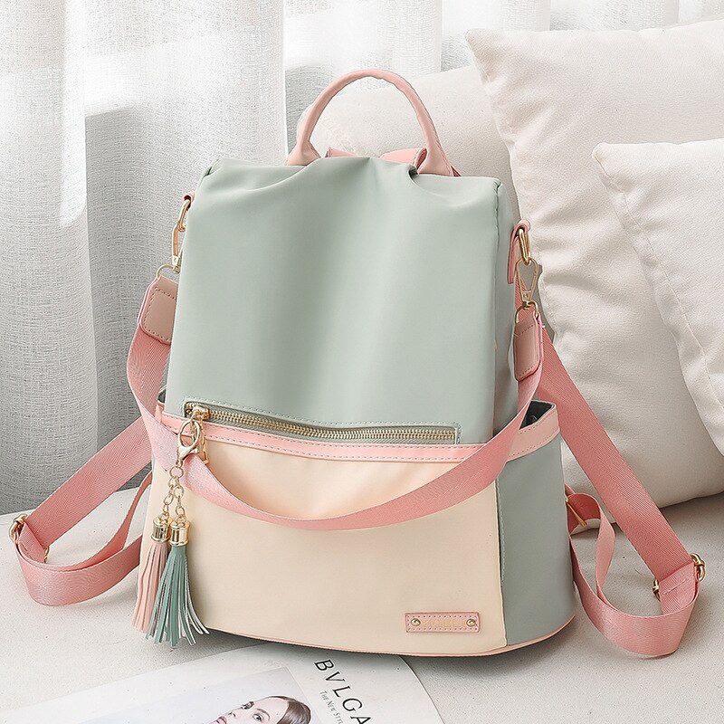 Sweet Lady Oxford Rugzak Mode Vrouwelijke Waterdichte Laptop Vrouwen Rugzak Tiener Grote Capaciteit Meisjes Schooltas Mochila Roze