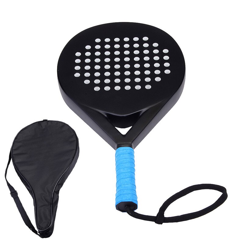 Hiilikuitu padel tennismaila tennis tennismaila padel tennismaila padel laukku puhdas musta tennis mailat: R06