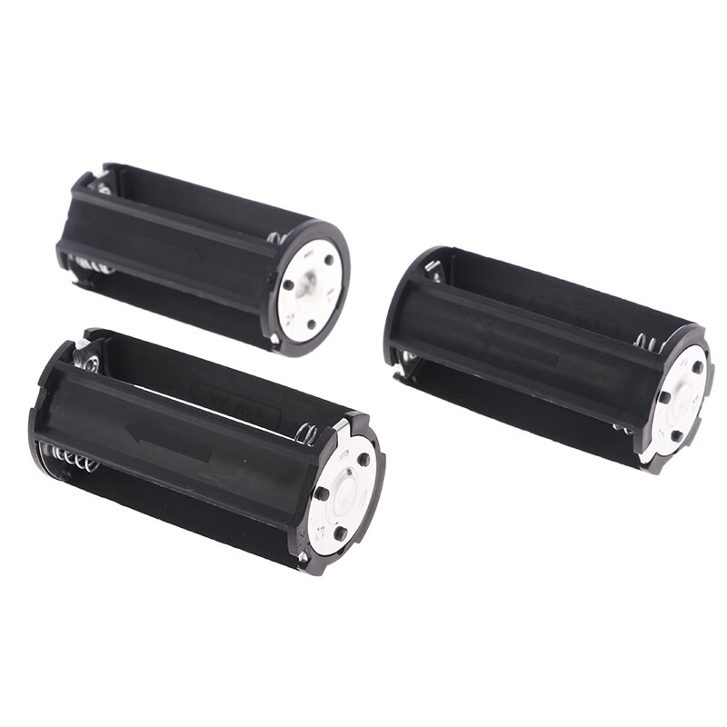 3Pcs 3x Aa Naar D Aa Batterij Adapter Converter Holder Case Box
