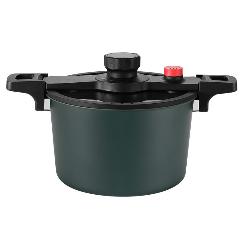 Pressure Cooker 6L Micropressure cooker Soup Pot Stewpot Nonstick Pan Kitchen Cookware Induction Cooker Casserole Cookin g Pot: Default Title