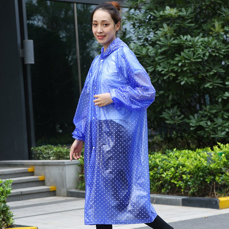Meisjes Mode Een Stuk Regenjas Non Wegwerp Verdikking Outdoor Regenjas Een Stuk Poncho Pvc Regenjas
