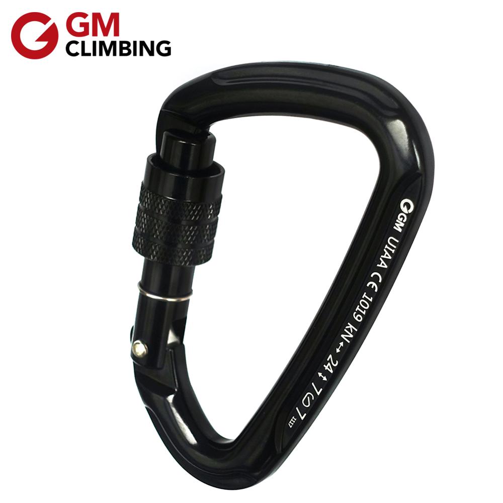 22kN 120cm Climbing Sling Nylon Daisy Chain Rope with Loops and 24kN Carabiner CE / UIAA Hanging Strap Mountaineering Equipment