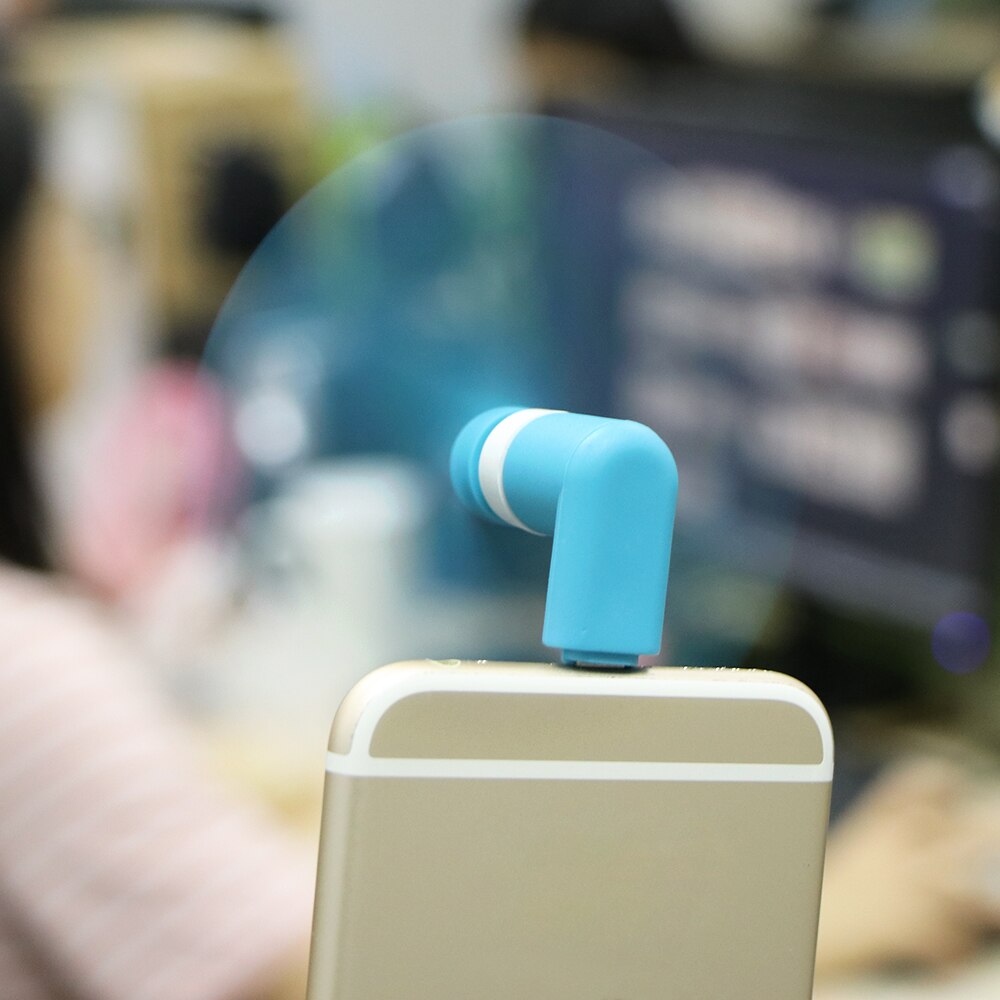 Draagbare Telefoon Mini Usb Fan Cooling Fan Lichtgewicht Draagtas Smartphones Laag Geluidsniveau Sterke Wind Ventilator Voor Iphone