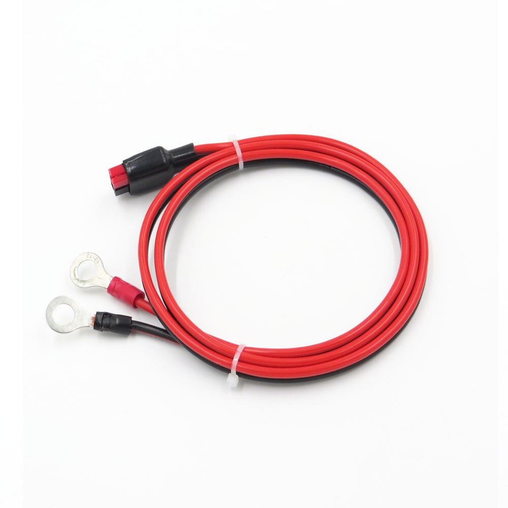 1ft 3ft 6ft Stecker PP30 30A 600V Verlängern kabel Solar- kabel Verbinden mit M8 Terminal Ring Batterie schleppen Bolzen Tab