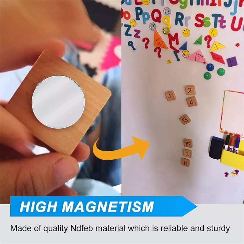 Round Refrigerator Magnet For Fridge, DIY, Projects, Office 6x2 10x2 10x4 15x2 15x4 20x2 20x4