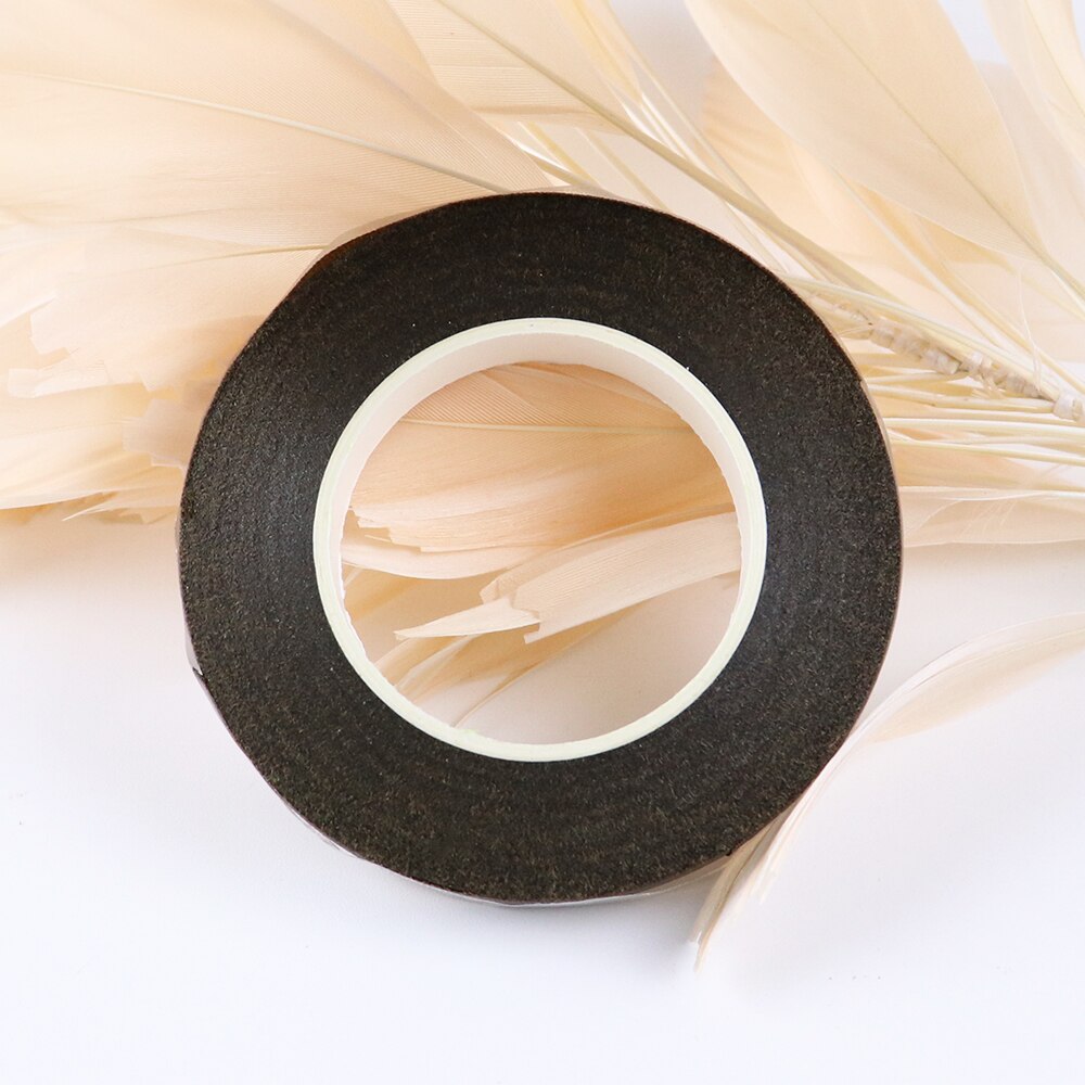 Hele rol effen satijnen lint, satijnen linten, zelfklevend, boeket, bloemen, stengeltape, feest, bruiloft, decoratie, knutselen: 14