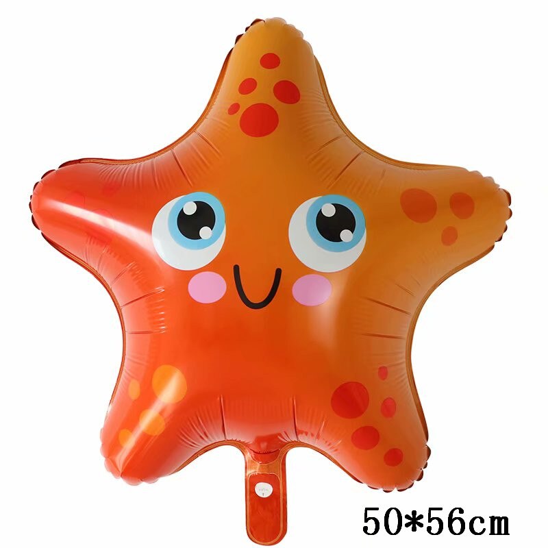 Fisch Folie Ballons Geburtstag Party Shark octopus... – Vicedeal
