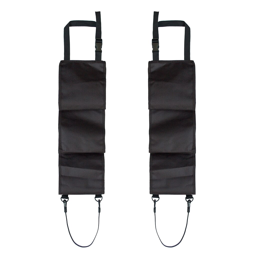 Autostoel rugleuning vishengel houder hangende rugleuning tas: Zwart
