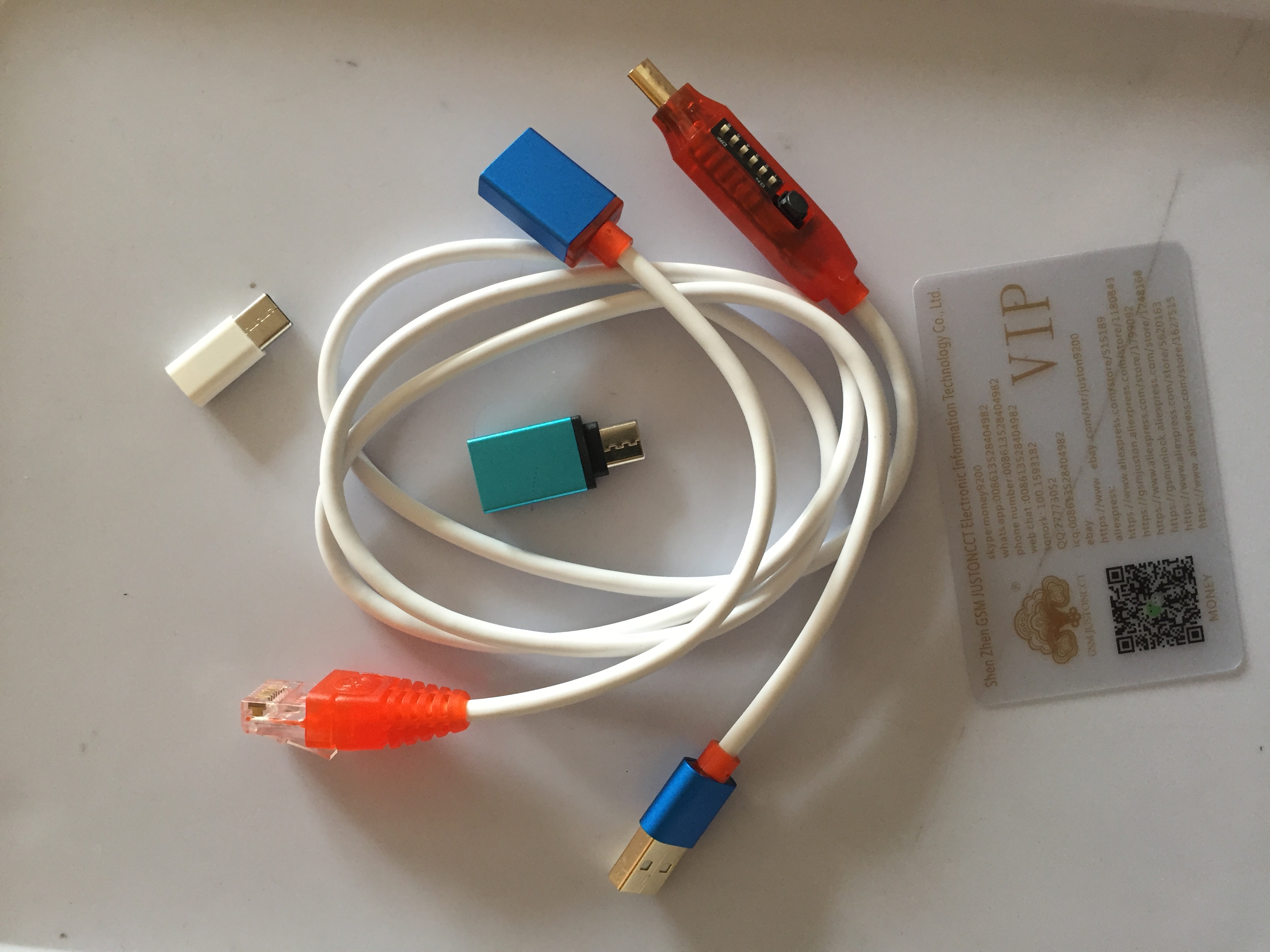 All Boot Cable (EASY SWITCHING) Micro USB RJ45 All In One Multifunction Boot Cable Edl Cable