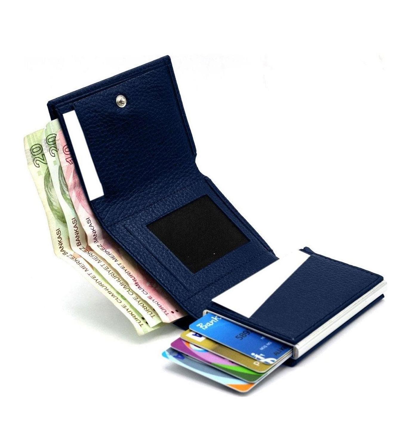 Newish Polo Automatic Card Holder & Wallet