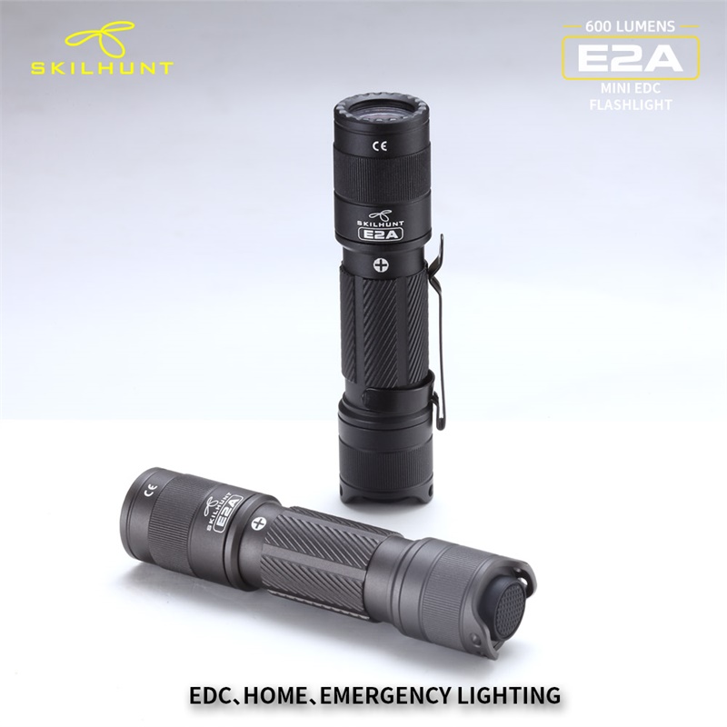 Skilhunt-Mini lampe à clé LED EPipeline, poche compacte, lampe de poche EDC, 600 lumens, 14500 AA, nouveauté