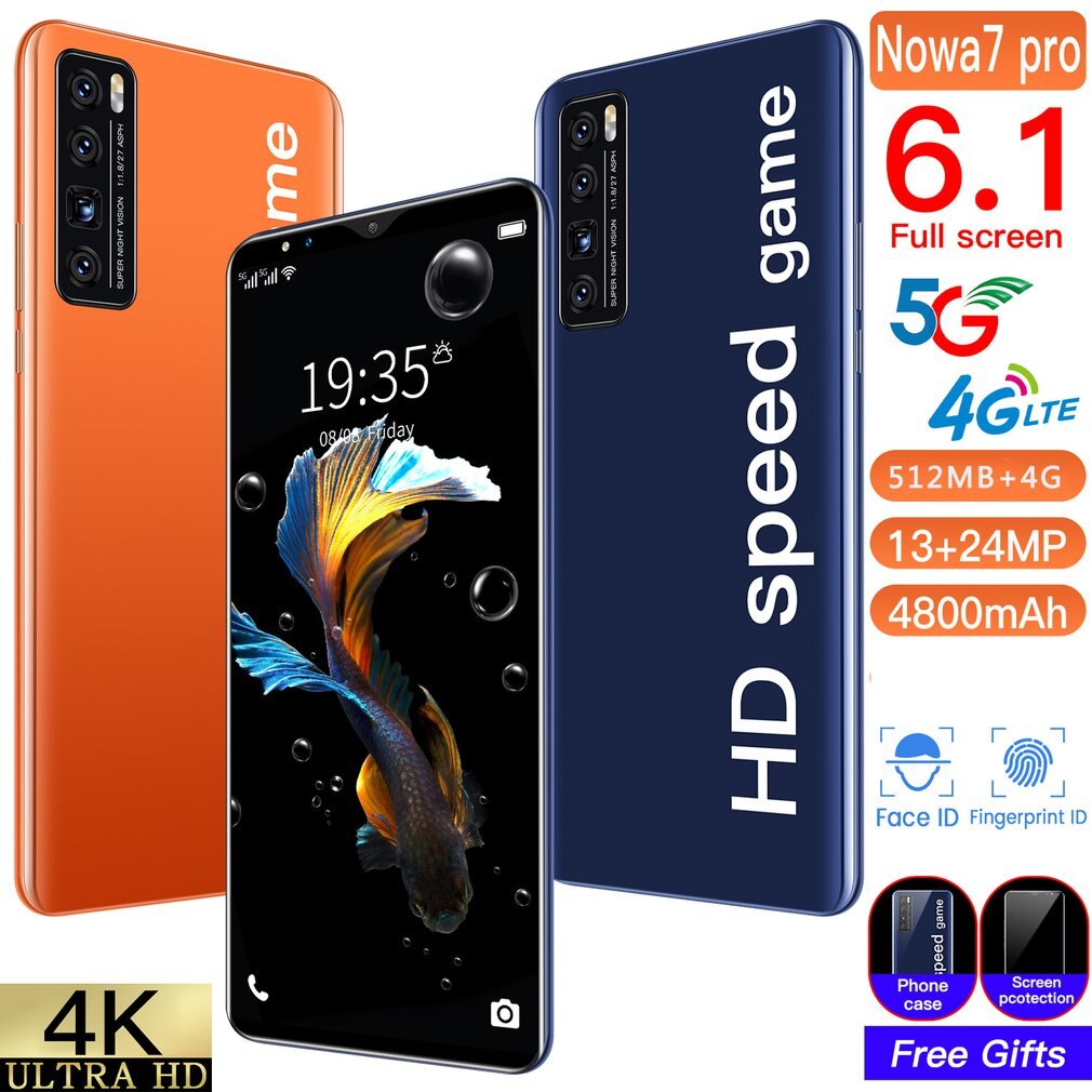 Smartphone da 6.1 pollici Android 512MB 4G grande schermo Ultra-book Dual SIM cellulare fotocamera a lunga durata artefatto miglior regalo