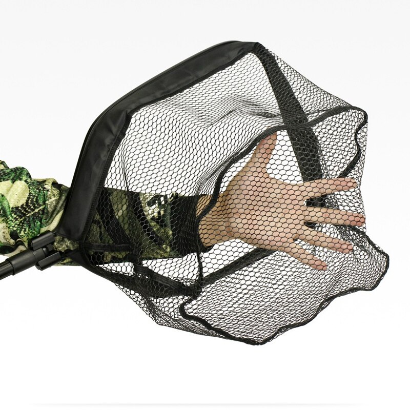 Retractable Fishing Net Telescoping Foldable Landing Net Pole Folding Landing Net for Fishing