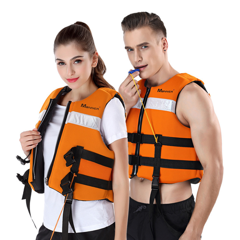 Adult Life Jacket Portable Foldable Buoyancy Vest Water Sports Kayak Rafting Snorkeling Surf Life Jacket 2022