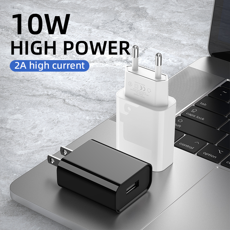 USB Charger Colorful QC3.0 10W Fast Charging Mobile Phone Travel Wall Adapter for Xiaomi 14Pro Samsung S24 Portable